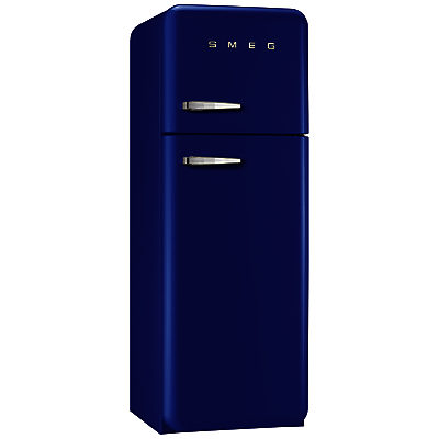 Smeg FAB30RF Fridge Freezer, A++ Energy Rating, 60cm Wide, Right-Hand Hinge Blue Smeg FAB30RF Fridge Freezer, A++ Energy Rating, 60cm Wide, Right-Hand Hinge Blue